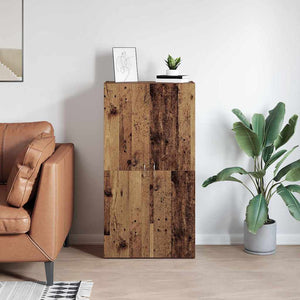 Γραφείο Ντουλάπι Παλαιωμένο ξύλο 60 x 32 x 115 cm