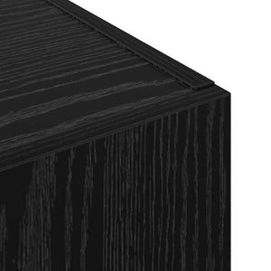 Γραφείο Ντουλάπι Μαύρη Δρυς 60 x 32 x 115 cm Επεξεργασμένο Ξύλο