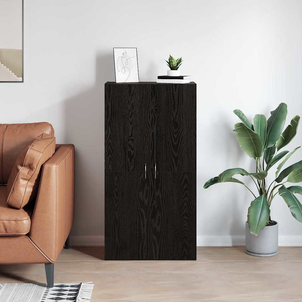 Γραφείο Ντουλάπι με ράφι με πόρτα Artisan Oak 60 x 32 x 115 cm