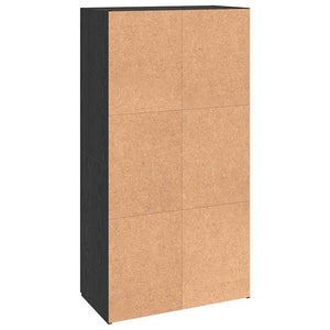Γραφείο Ντουλάπι Μαύρη Δρυς 60 x 32 x 115 cm Επεξεργασμένο Ξύλο