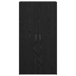 Γραφείο Ντουλάπι Μαύρη Δρυς 60 x 32 x 115 cm Επεξεργασμένο Ξύλο