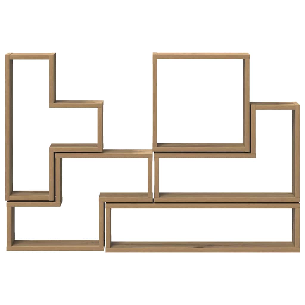 Κύβος Τοίχου artisan δρυς 96 x 12 x 64 εκ. Επεξεργασμένο ξύλο - Pakobazaar