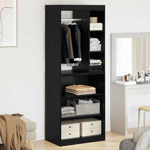 Ντουλάπι Μαύρη Δρυς 77 x 48 x 102 cm Επεξεργασμένο Ξύλο