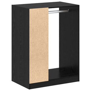 Ντουλάπι Μαύρη Δρυς 77 x 48 x 102 cm Επεξεργασμένο Ξύλο