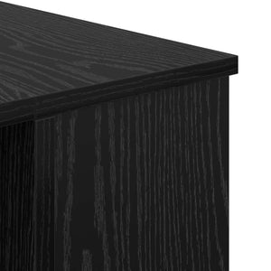 Γραφείο Μαύρη δρυς Επεξεργασμένο ξύλο 140 x 50 x 75 εκ.