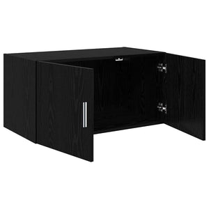 Ντουλάπα Τοίχου Μαύρη δρυς 80 x 42.5 x 40 cm Επεξεργασμένο Ξύλο