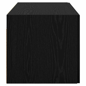 Ντουλάπα Τοίχου Μαύρη δρυς 80 x 42.5 x 40 cm Επεξεργασμένο Ξύλο