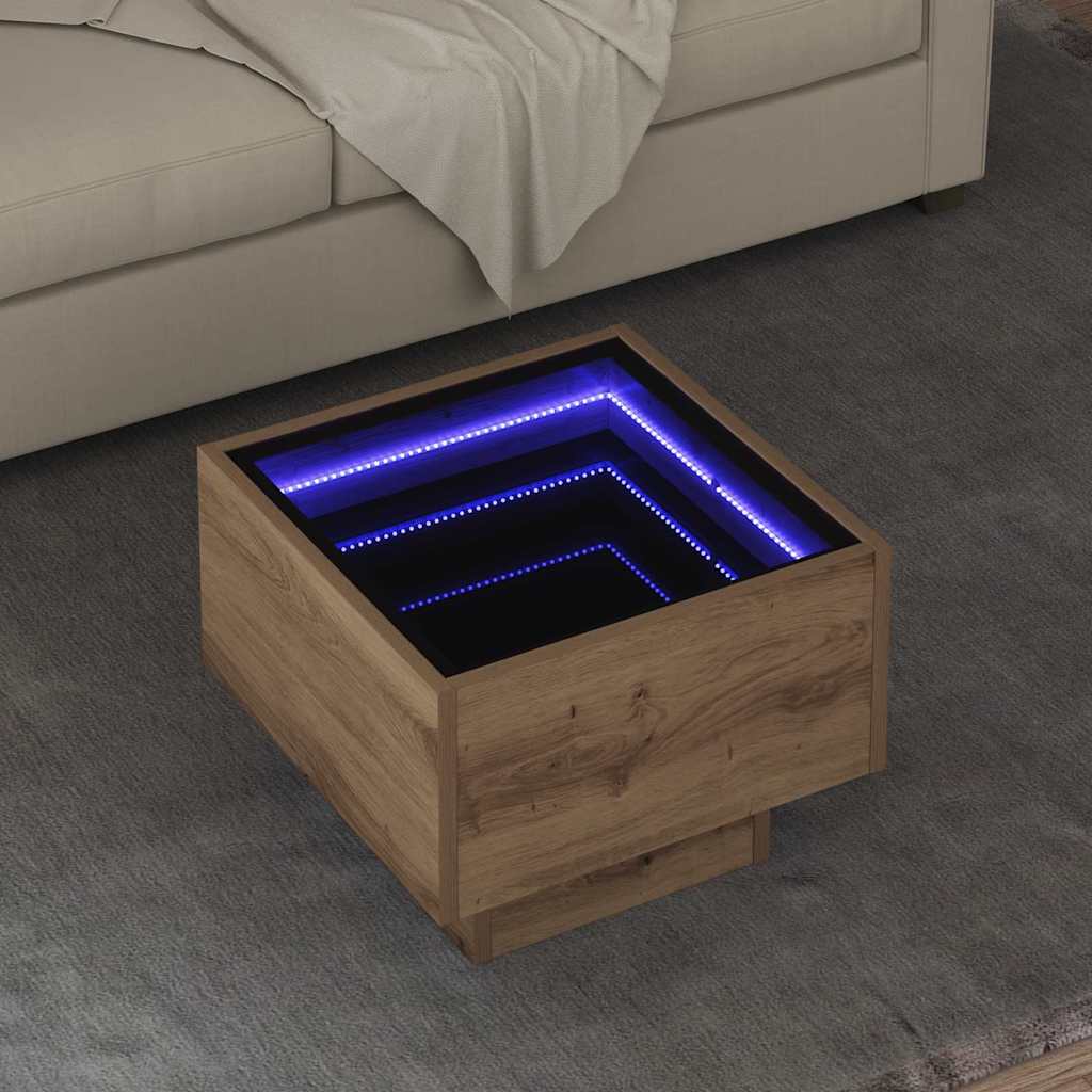 Τραπεζάκι σαλονιού artisan δρυς 40 x 40 x 30 cm - Pakobazaar