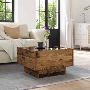 Τραπεζάκι σαλονιού Παλαιό ξύλο 50 x 50 x 30 εκ - Pakobazaar