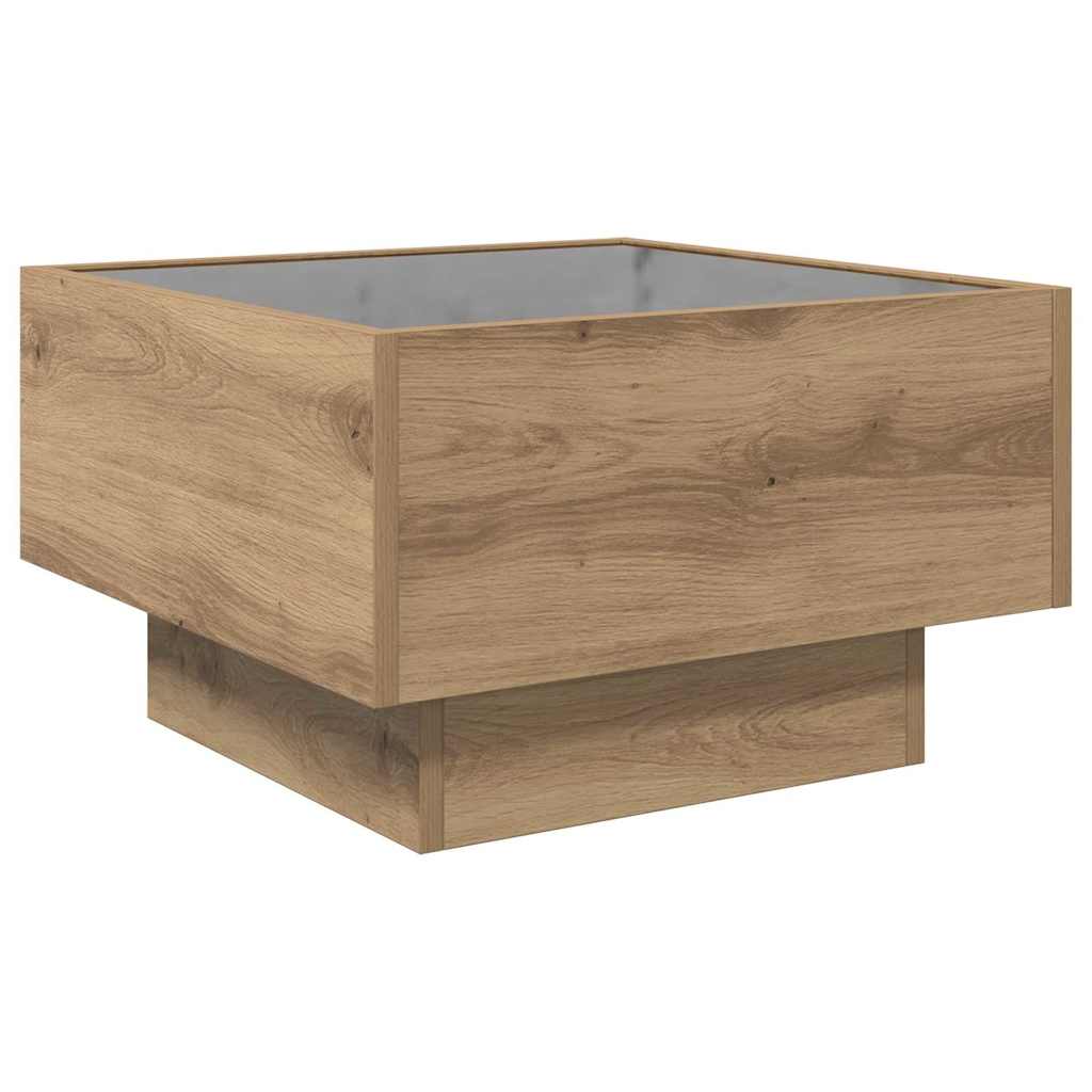 Τραπεζάκι σαλονιού artisan δρυς 50 x 50 x 30 εκ - Pakobazaar