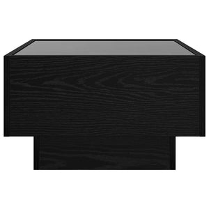 Τραπεζάκι σαλονιού Μαύρη δρυς 50 x 50 x 30 εκ