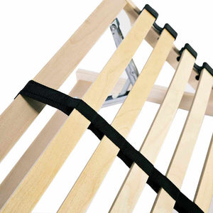 Βάση κρεβατιού με λάμες Καφέ 70 x 190 cm Στερεό ξύλο οξιάς - Pakobazaar