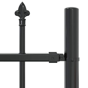 Φράχτης Κήπου WOERDEN 240 x 140 cm Ατσάλι με Επικάλυψη Πούδρας