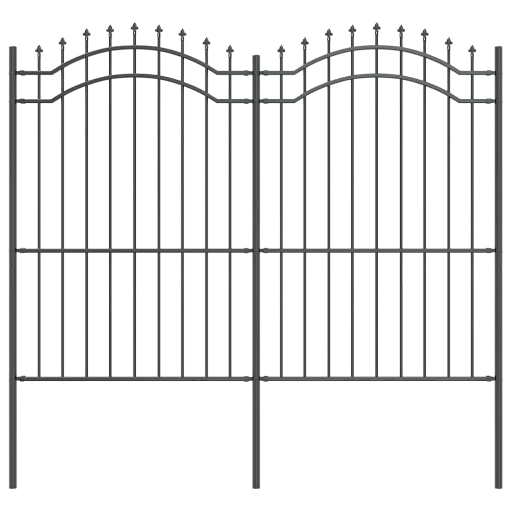 Φράχτης Κήπου Woerden Γκρι 240 x 215 cm