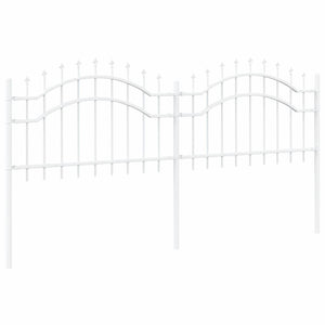 Φράχτης Κήπου WOERDEN 240 x 115 cm Ατσάλι με Επικάλυψη Πούδρας