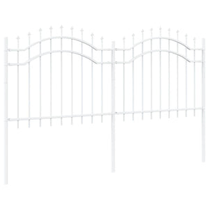 Φράχτης Κήπου WOERDEN 240 x 140 cm Ατσάλι με Επικάλυψη Πούδρας