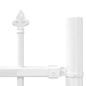 Φράχτης Κήπου WOERDEN 240 x 215 cm Ατσάλι με Επικάλυψη Πούδρας