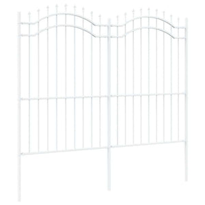 Φράχτης Κήπου WOERDEN 240 x 215 cm Ατσάλι με Επικάλυψη Πούδρας