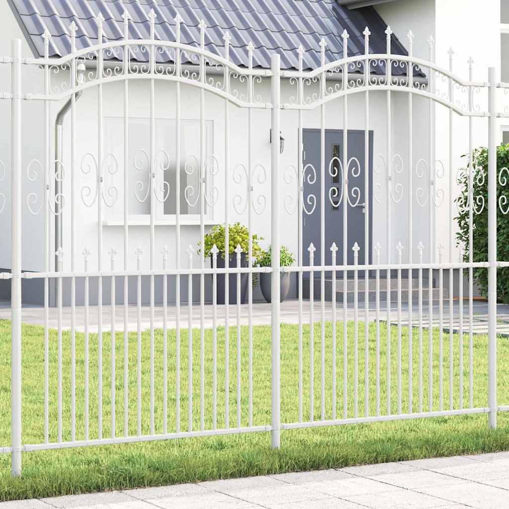 Φράχτης Κήπου KAMPEN 240 x 228 εκ Mesh Λευκό - Pakobazaar