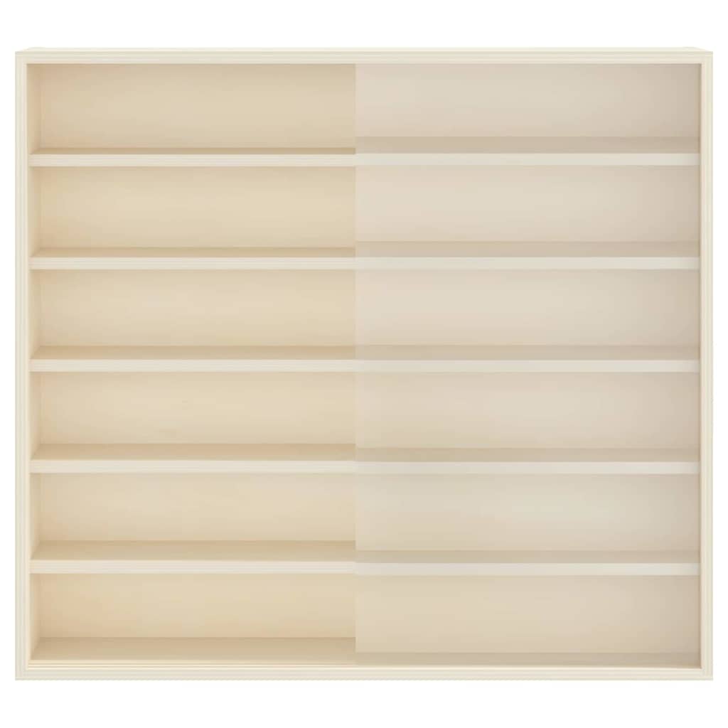 Κάθετο Εκθετήριο Τοίχου Μπεζ 60 x 8,5 x 54 εκ. Κόντρα πλακέ - Pakobazaar