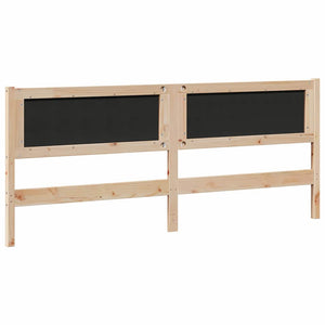 Κεφαλάρι Καφέ Μασίφ ξύλο πεύκου