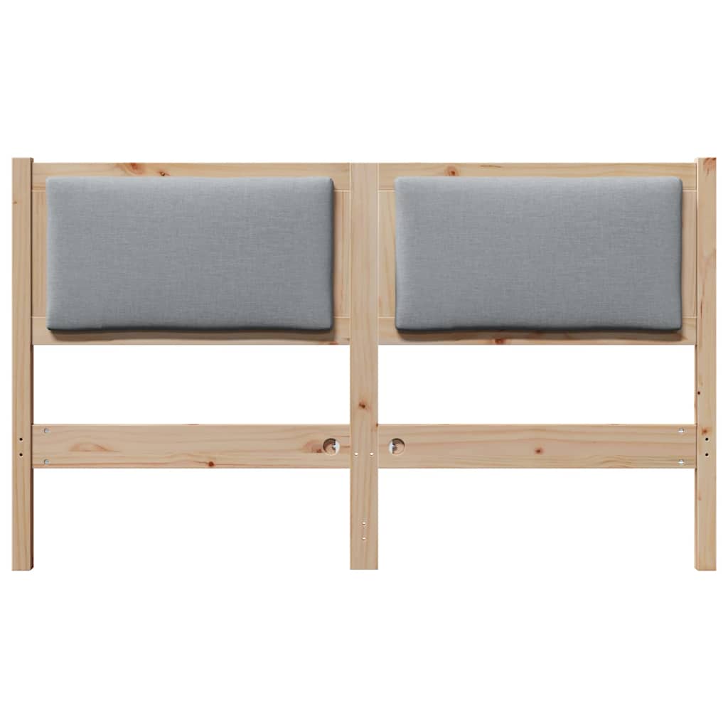 Κεφαλάρι Άλλο Καφέ 160 cm Μασίφ ξύλο πεύκου