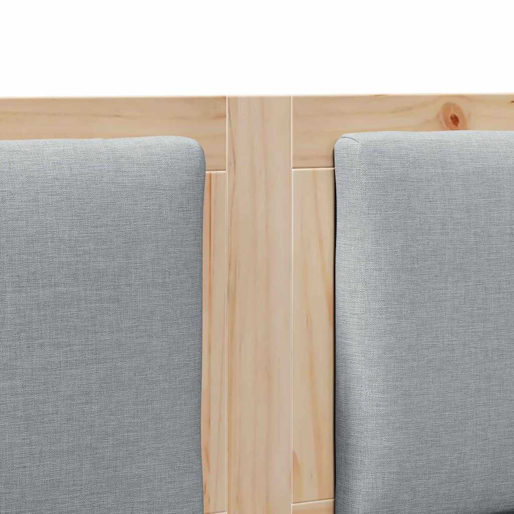 Κεφαλάρι Άλλο Καφέ 140 cm Μασίφ ξύλο πεύκου