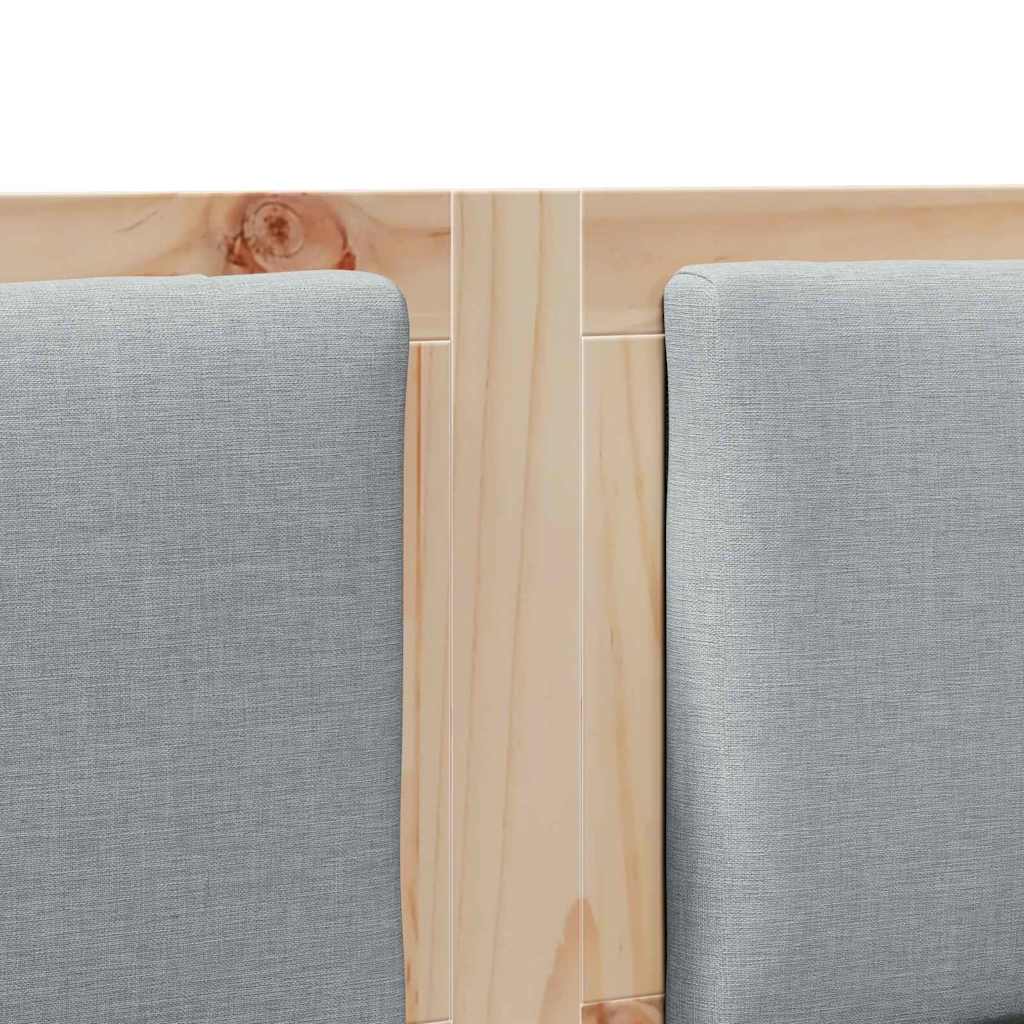 Κεφαλάρι Άλλο Καφέ 135 cm Μασίφ ξύλο πεύκου