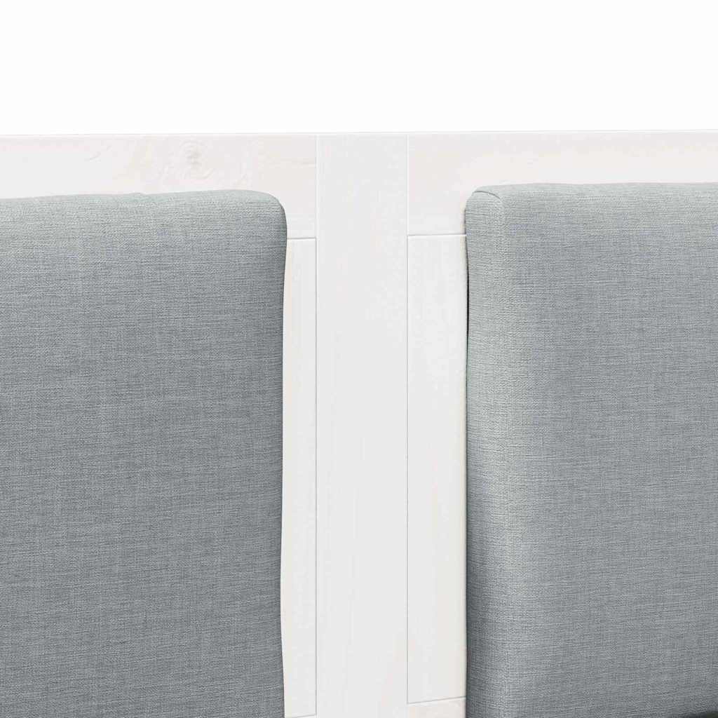 Κεφαλάρι Άλλο Λευκό 120 cm Μασίφ ξύλο πεύκου