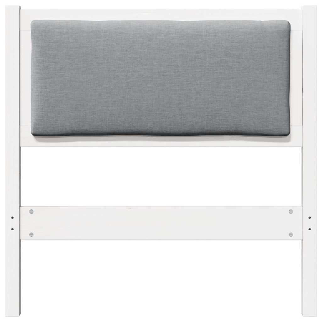 Κεφαλάρι Άλλο Λευκό 75 cm Μασίφ ξύλο πεύκου