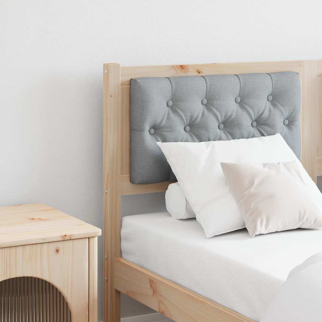 Κεφαλάρι Άλλο Καφέ και ανοιχτό γκρι 140 cm Μασίφ ξύλο πεύκου