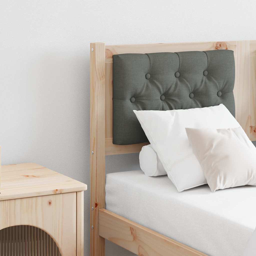 Κεφαλάρι Άλλο Καφέ και σκούρο γκρι 135 cm Μασίφ ξύλο πεύκου