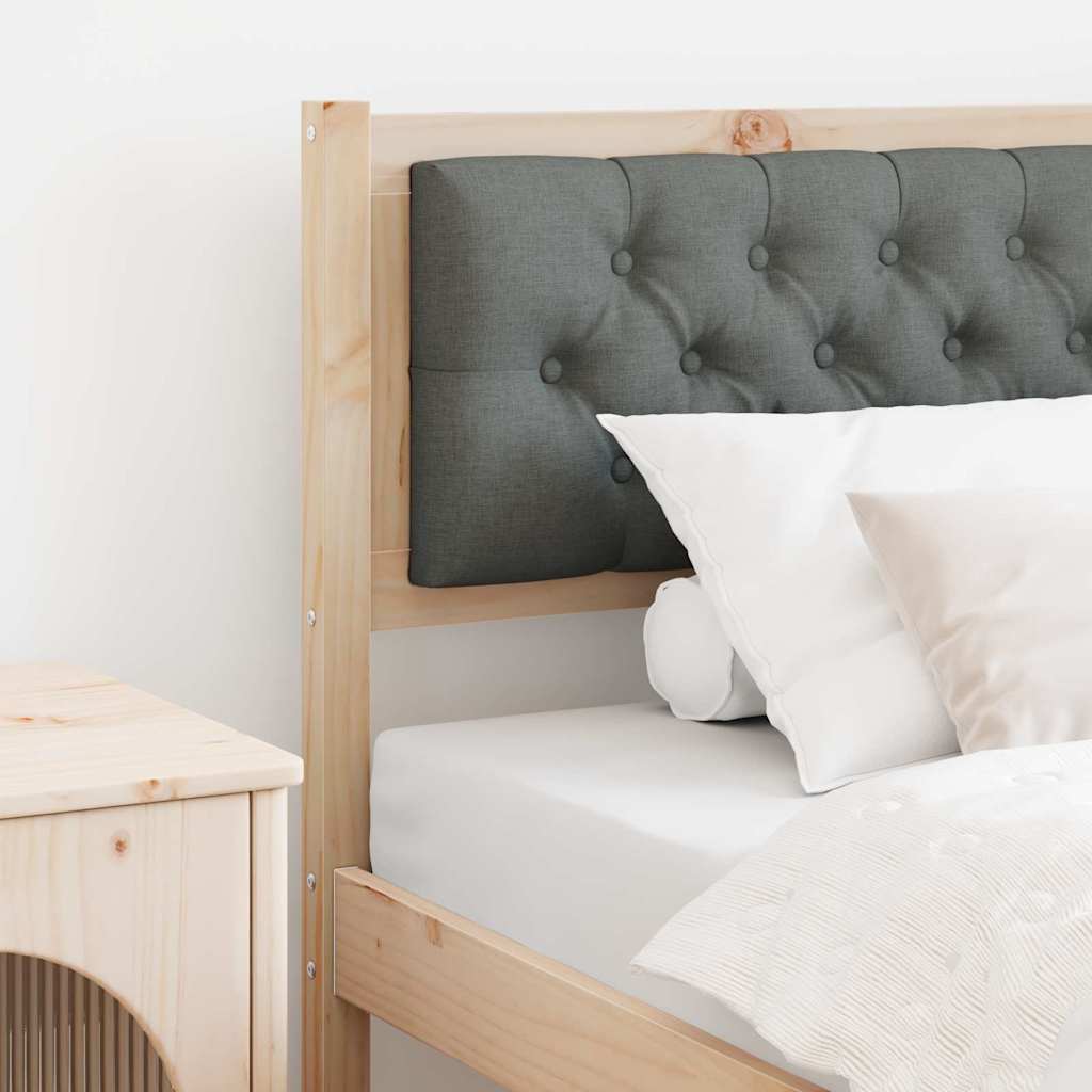 Κεφαλάρι Άλλο Καφέ και σκούρο γκρι 90 cm Μασίφ ξύλο πεύκου