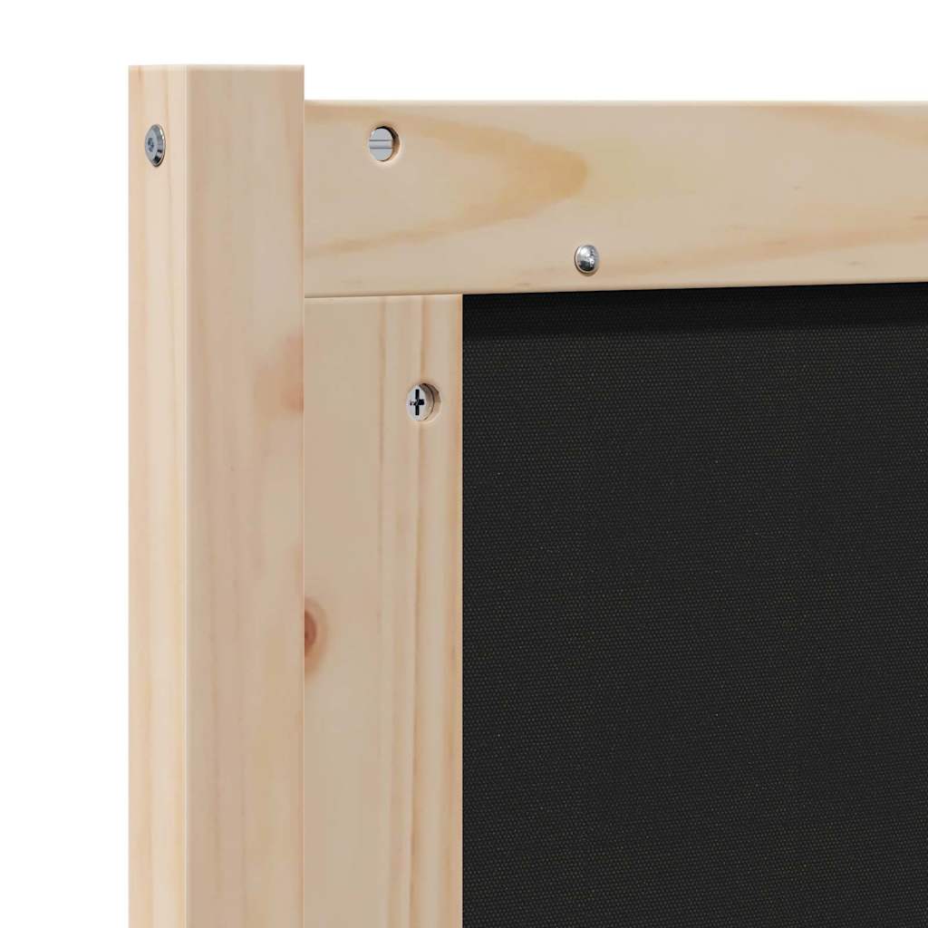 Ταπετσαρισμένο κεφαλάρι Καφέ 150 cm Στερεά ξυλεία πεύκου