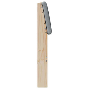 Ταπετσαρισμένο κεφαλάρι Ανοιχτό γκρι 200 cm