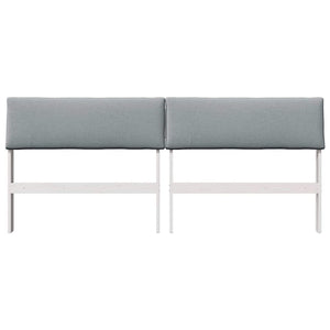 Ταπετσαρισμένο κεφαλάρι Ανοιχτό γκρι 180 cm