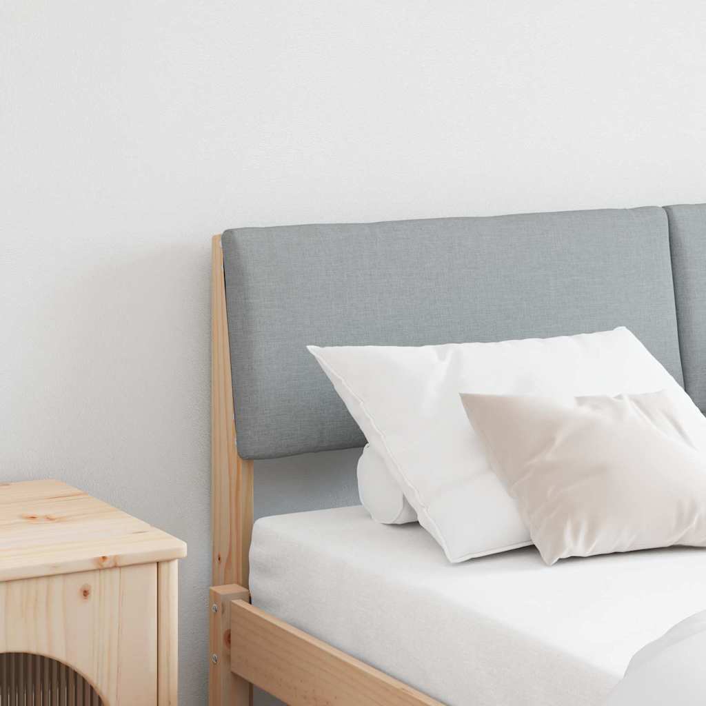 Ταπετσαρισμένο κεφαλάρι Ανοιχτό γκρι 160 cm