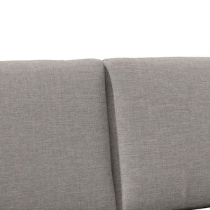 Ταπετσαρισμένο κεφαλάρι Taupe 140 cm Στερεά ξυλεία πεύκου