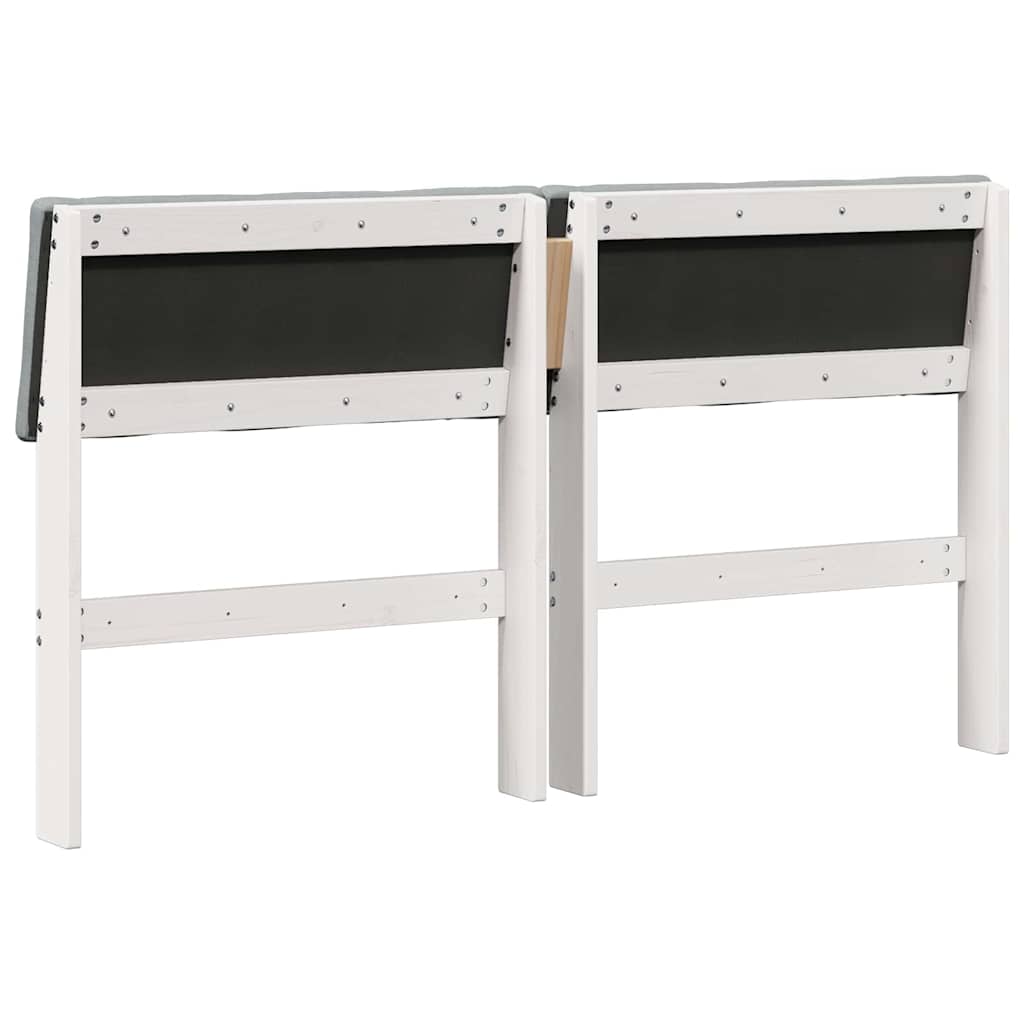 Ταπετσαρισμένο κεφαλάρι Ανοιχτό γκρι 135 cm