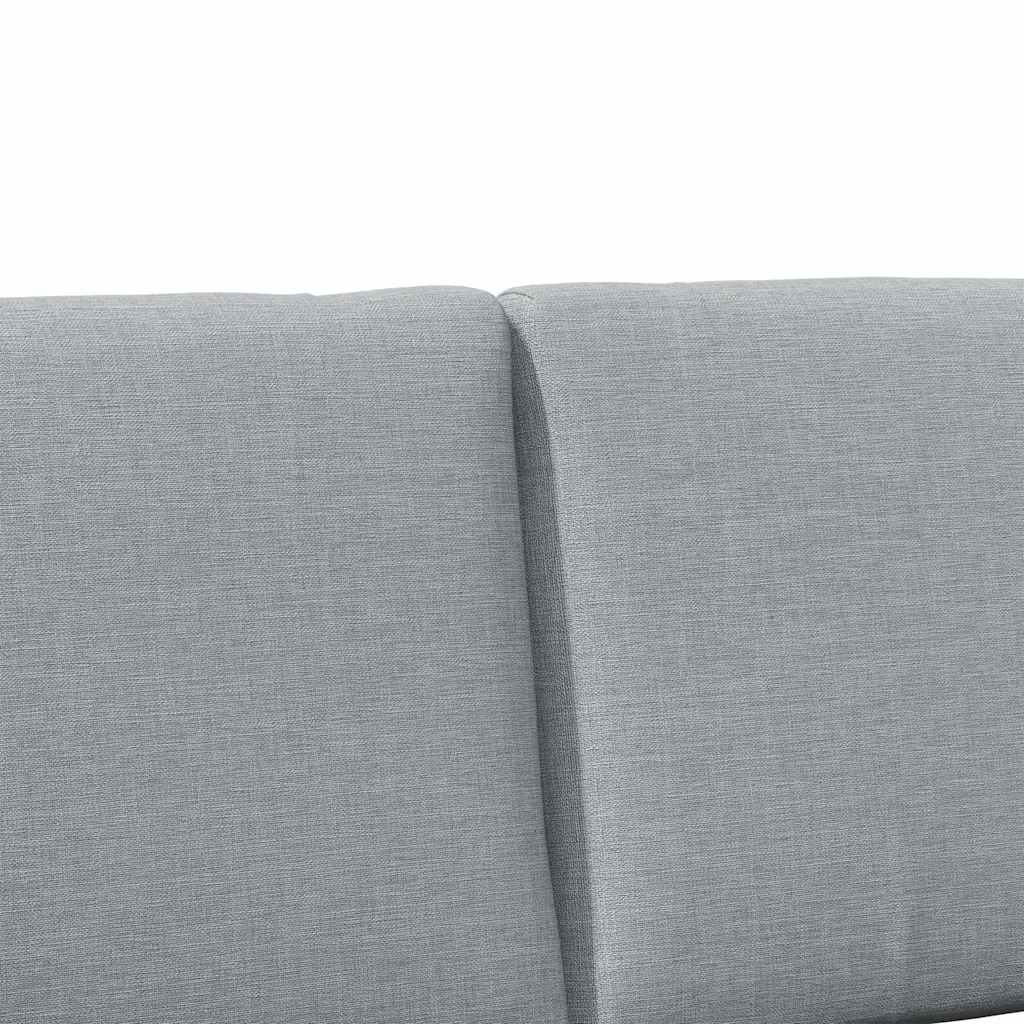 Ταπετσαρισμένο κεφαλάρι Ανοιχτό γκρι 120 cm