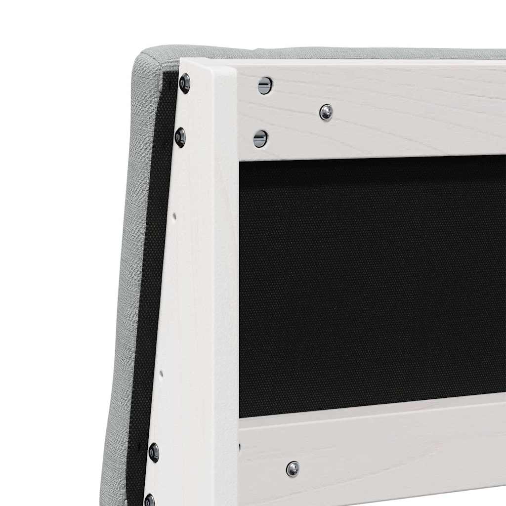 Ταπετσαρισμένο κεφαλάρι Ανοιχτό γκρι 120 cm