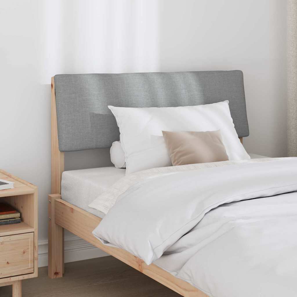 Ταπετσαρισμένο κεφαλάρι Ανοιχτό γκρι 100 cm