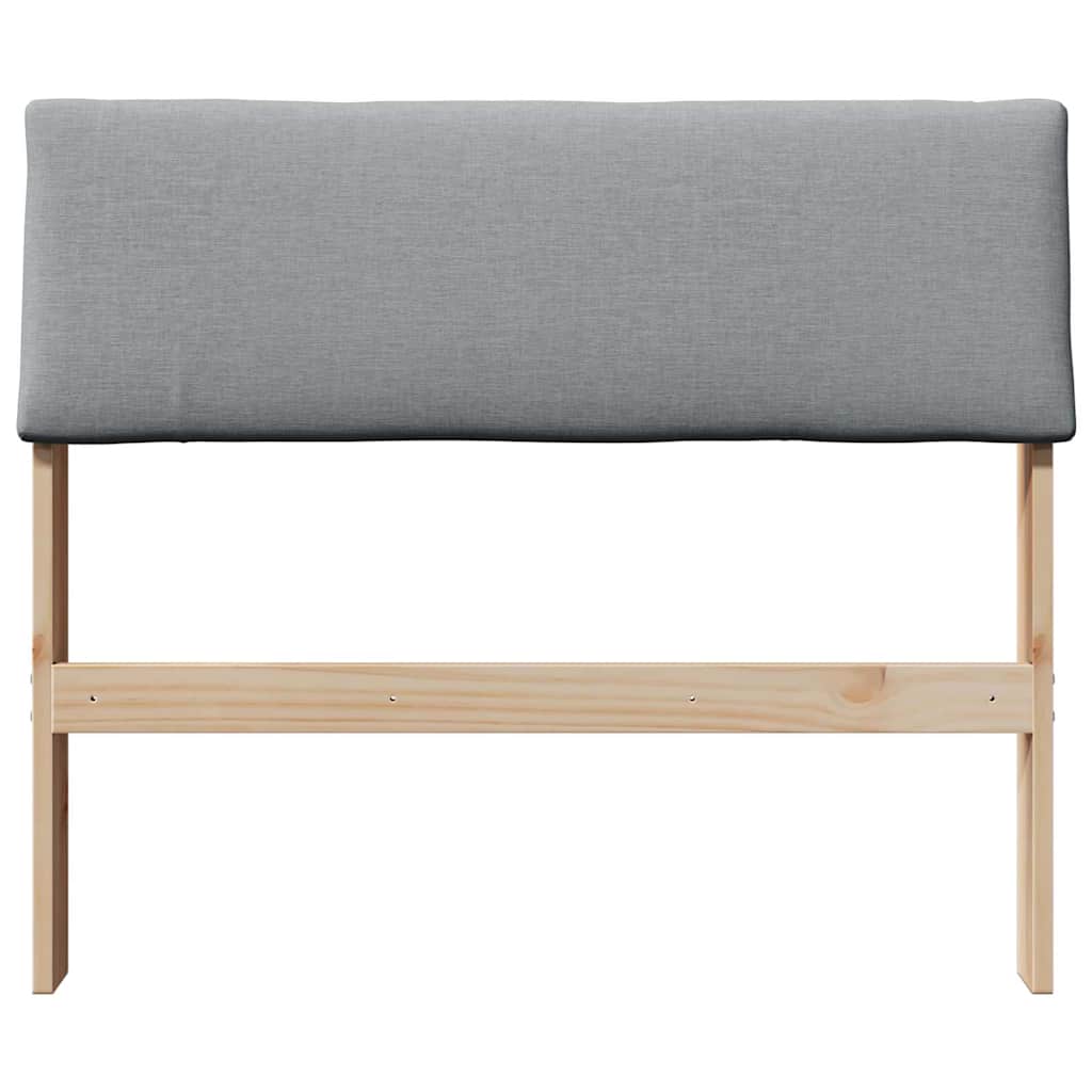 Ταπετσαρισμένο κεφαλάρι Ανοιχτό γκρι 100 cm