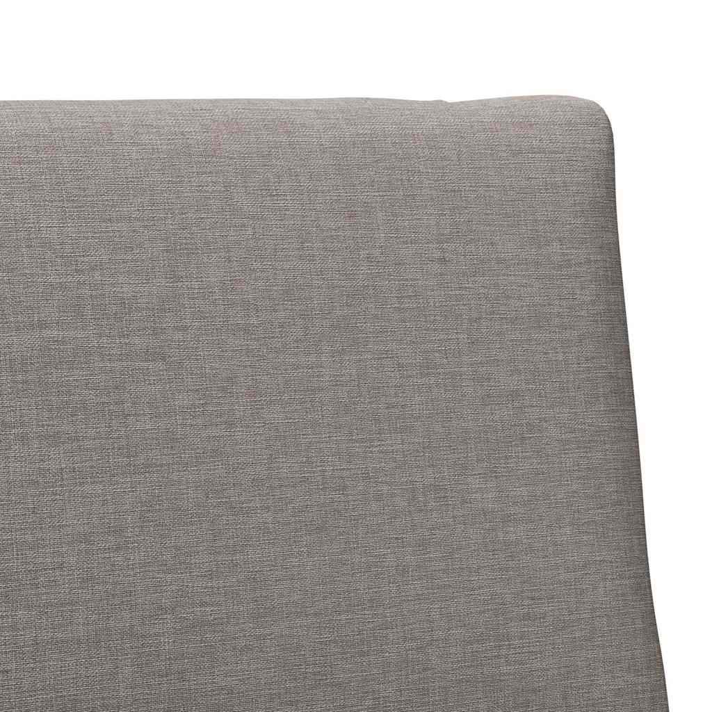 Ταπετσαρισμένο κεφαλάρι Taupe 100 cm Στερεά ξυλεία πεύκου