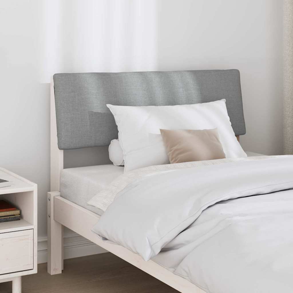Ταπετσαρισμένο κεφαλάρι Ανοιχτό γκρι 100 cm