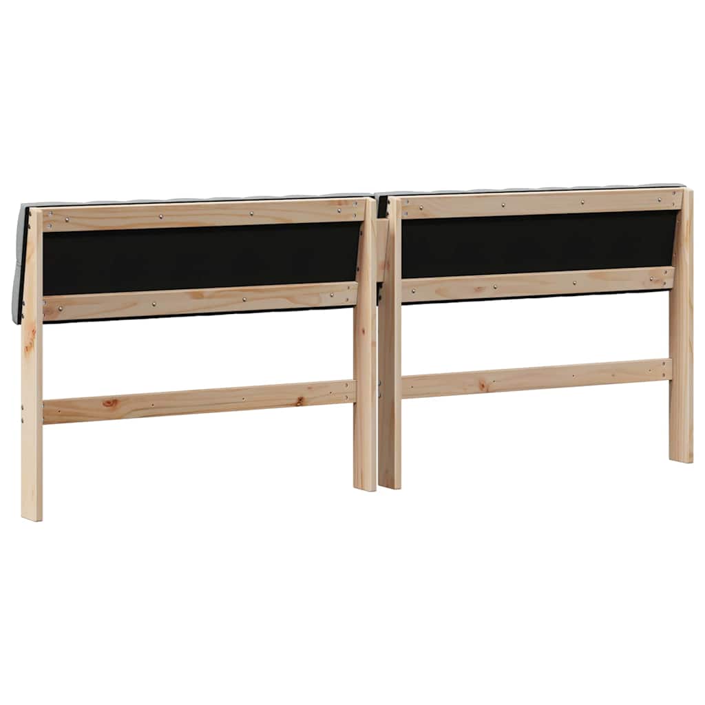 Ταπετσαρισμένο κεφαλάρι Ανοιχτό γκρι 200 cm