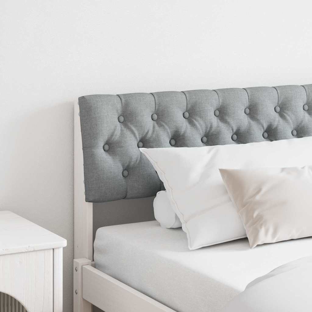 Ταπετσαρισμένο κεφαλάρι Ανοιχτό γκρι 180 cm