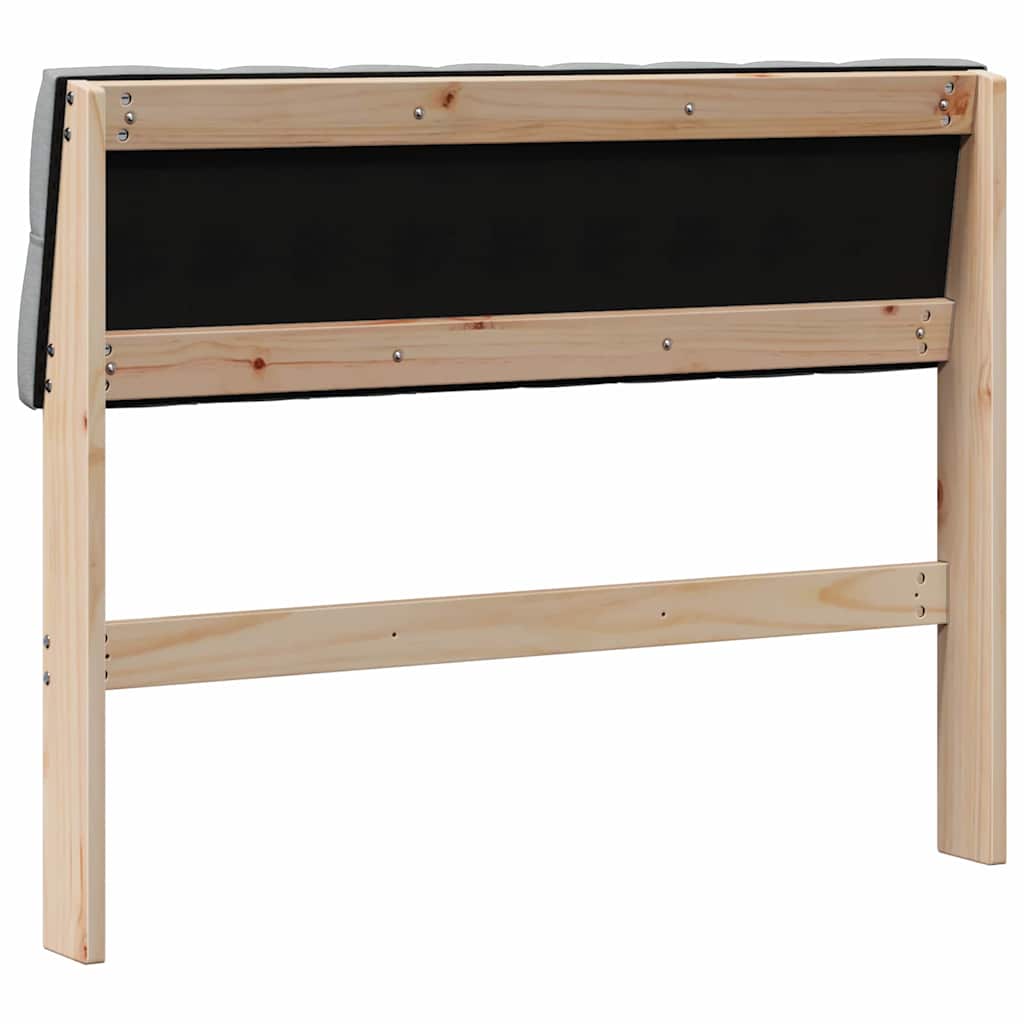 Ταπετσαρισμένο κεφαλάρι Ανοιχτό γκρι 100 cm