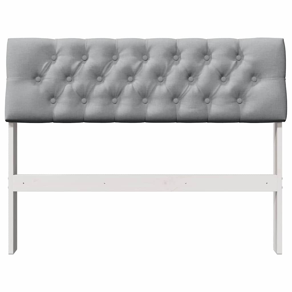 Ταπετσαρισμένο κεφαλάρι Ανοιχτό γκρι 100 cm