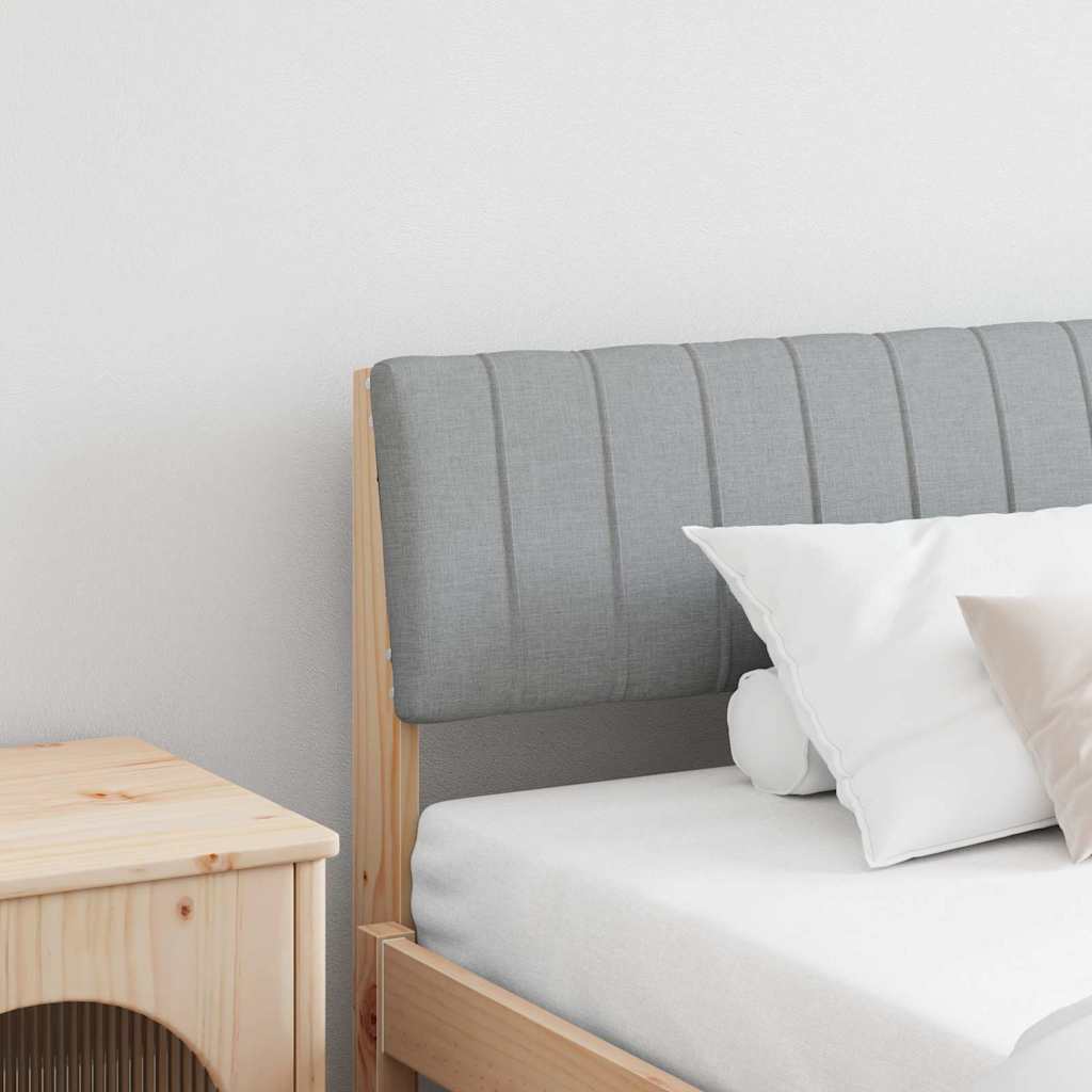 Ταπετσαρισμένο κεφαλάρι Ανοιχτό γκρι 200 cm